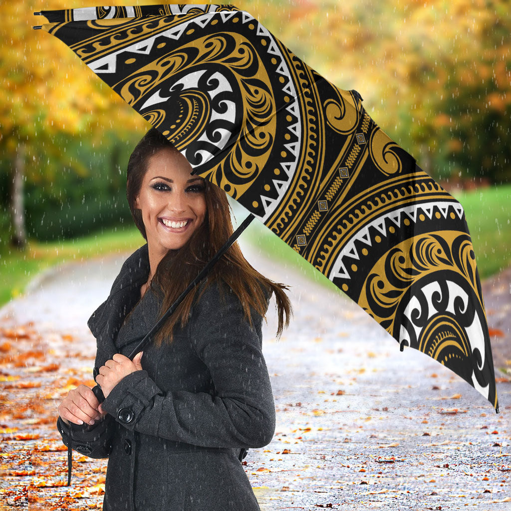 Aotearoa Ngai Te Rangi Umbrella Maori Tribal Pattern LT05 - Polynesian Pride