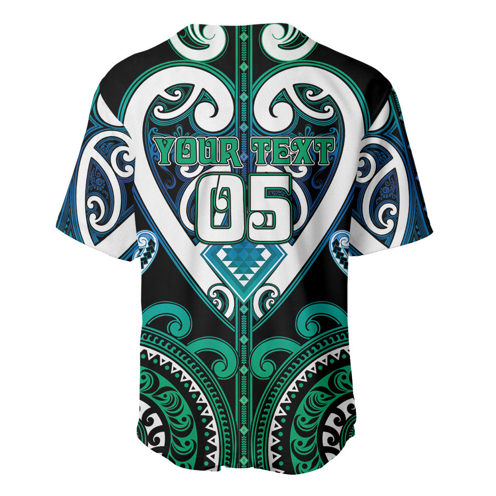 Custom Aotearoa Ngati Ranginui Baseball Jersey Maori Tribal Pattern LT05 - Polynesian Pride