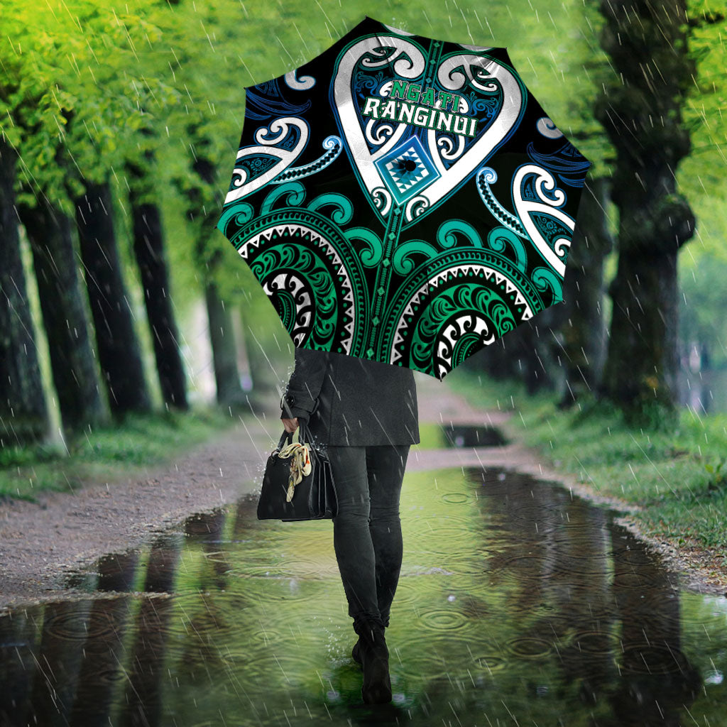 Aotearoa Ngati Ranginui Umbrella Maori Tribal Pattern LT05 - Polynesian Pride