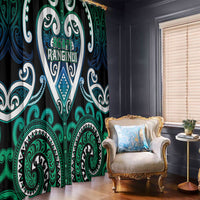 Aotearoa Ngati Ranginui Window Curtain Maori Tribal Pattern LT05 - Polynesian Pride