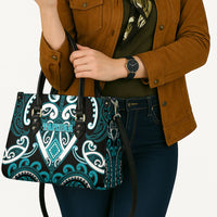 Aotearoa Tapuika Leather Bag Maori Tribal Pattern LT05 - Polynesian Pride