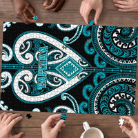 Aotearoa Tapuika Puzzle Maori Tribal Pattern LT05 - Polynesian Pride