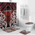 Aotearoa Mana Motuhake Bathroom Set Poutama With Maori Pattern - Polynesian Pride