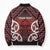 Personalised Aotearoa Mana Motuhake Bomber Puffer Jacket Poutama With Maori Pattern - Polynesian Pride