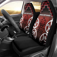 Aotearoa Mana Motuhake Car Seat Cover Poutama With Maori Pattern - Polynesian Pride