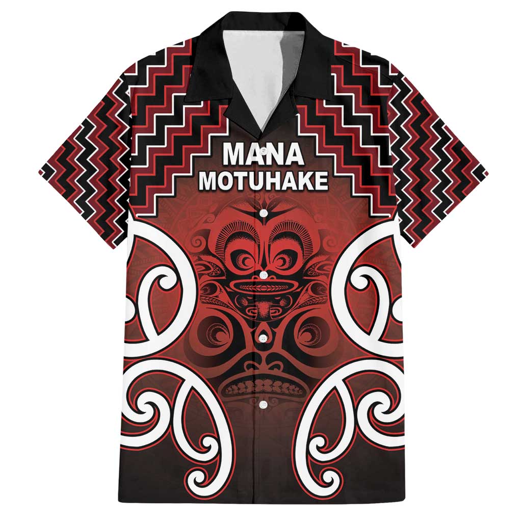 Personalised Aotearoa Mana Motuhake Family Matching Summer Maxi Dress and Hawaiian Shirt Poutama With Maori Pattern - Polynesian Pride