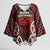 Personalised Aotearoa Mana Motuhake Kimono Sleeve Blouse Poutama With Maori Pattern - Polynesian Pride