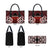 Aotearoa Mana Motuhake Leather Bag Poutama With Maori Pattern - Polynesian Pride