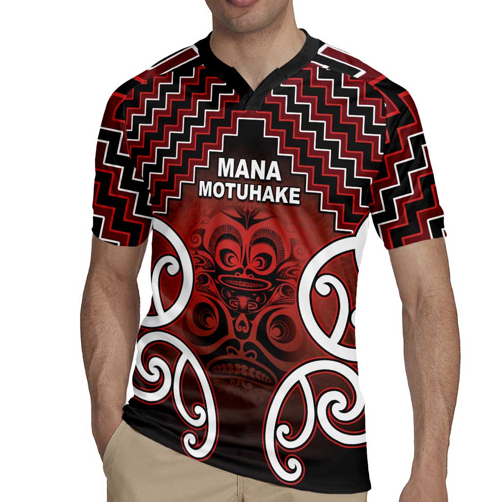 Personalised Aotearoa Mana Motuhake Rugby Jersey Poutama With Maori Pattern - Polynesian Pride