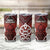 Personalised Aotearoa Mana Motuhake Tumbler Cup Poutama With Maori Pattern - Polynesian Pride