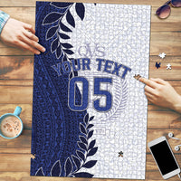 Custom Fiji Queen Victoria School Puzzle 120 Years Anniversary LT05 White - Polynesian Pride
