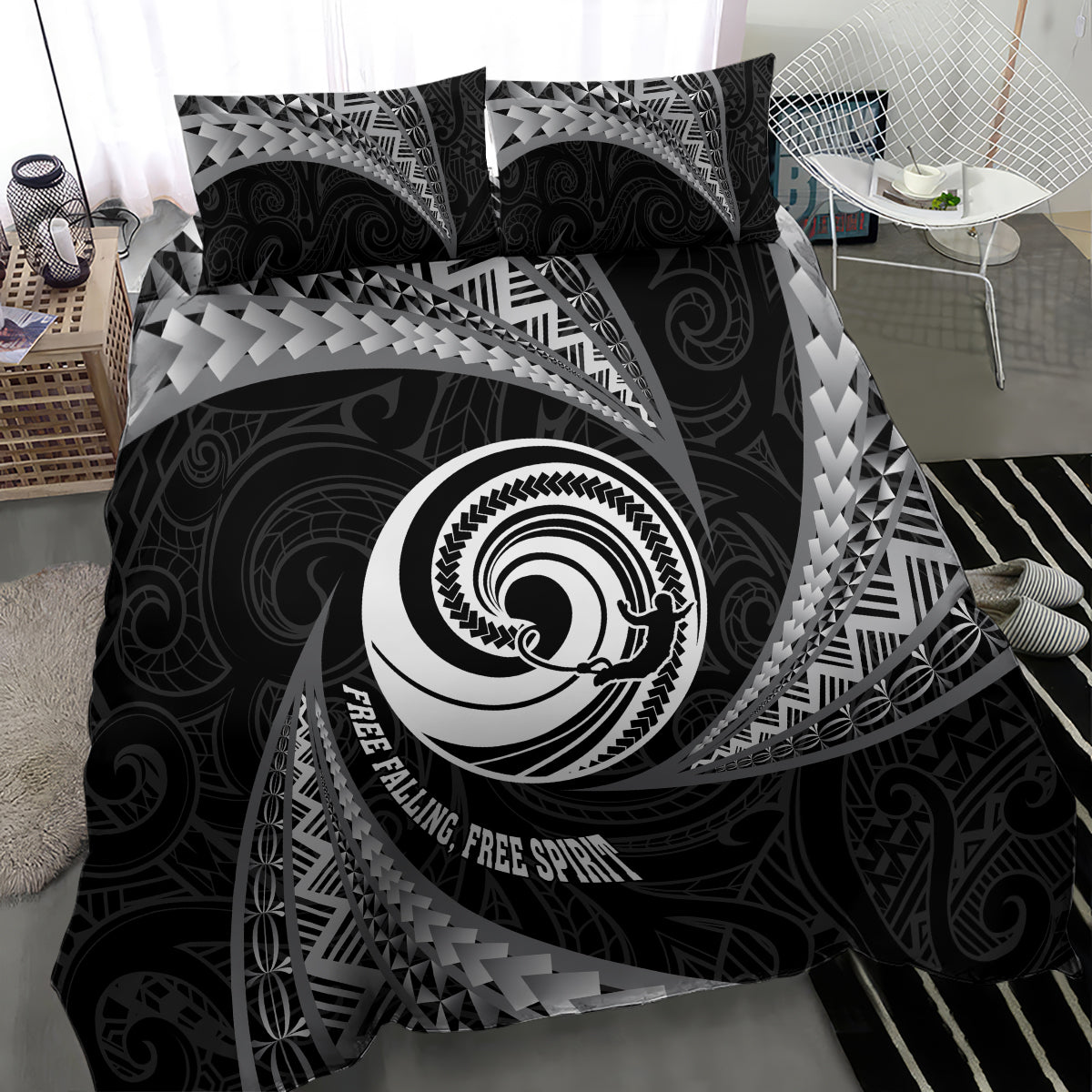 New Zealand Bungy Jumping Bedding Set Maori Pattern LT05 - Polynesian Pride