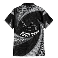 Personalised New Zealand Bungy Jumping Family Matching Mermaid Dress and Hawaiian Shirt Maori Pattern LT05 - Polynesian Pride