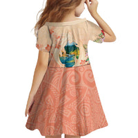 Hawaii Kauai Na Pali Coast Landscape Family Matching Tank Maxi Dress and Hawaiian Shirt