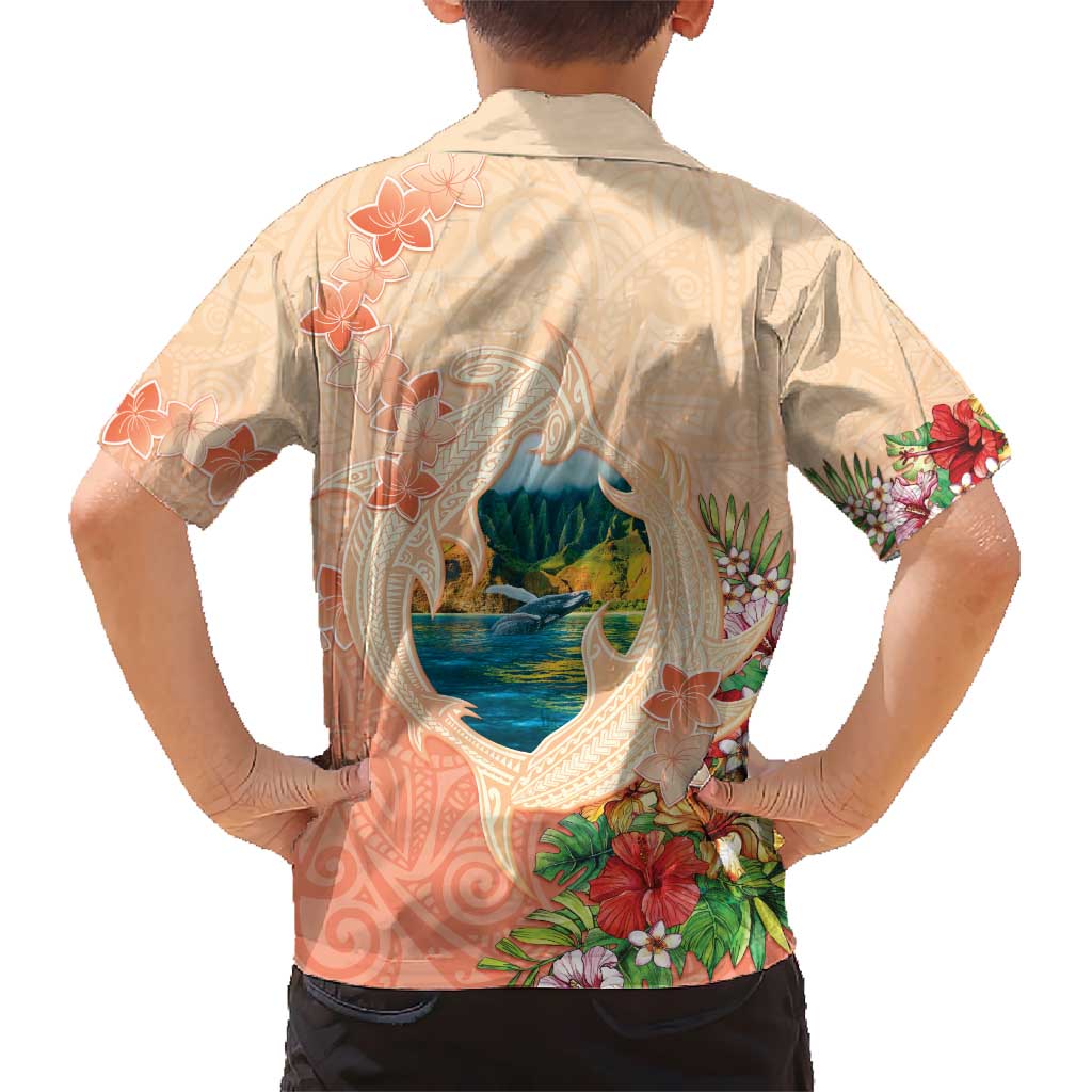 Hawaii Kauai Na Pali Coast Landscape Kid Hawaiian Shirt LT05 - Polynesian Pride