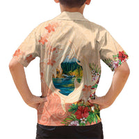 Hawaii Kauai Na Pali Coast Landscape Kid Hawaiian Shirt LT05 - Polynesian Pride