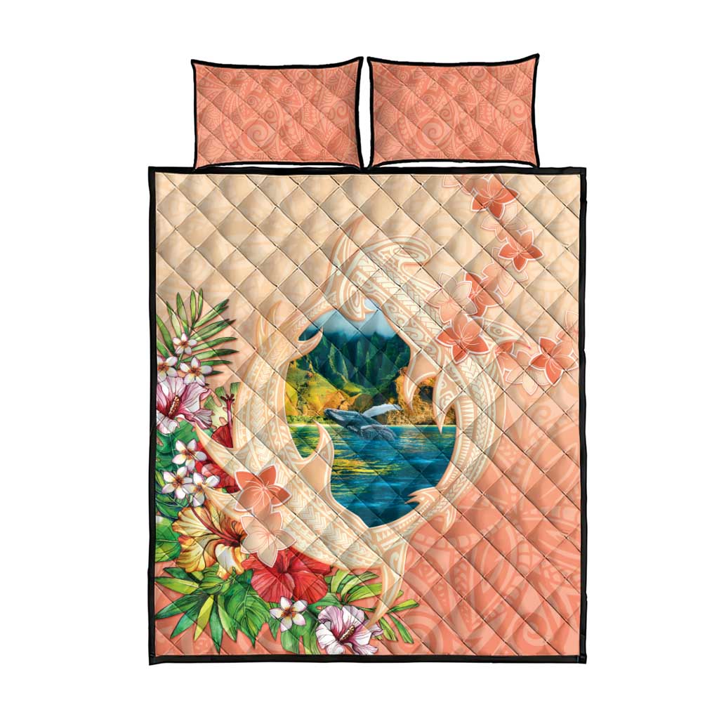 Hawaii Kauai Na Pali Coast Landscape Quilt Bed Set