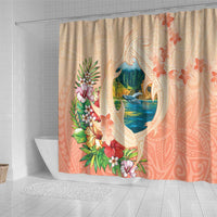 Hawaii Kauai Na Pali Coast Landscape Shower Curtain