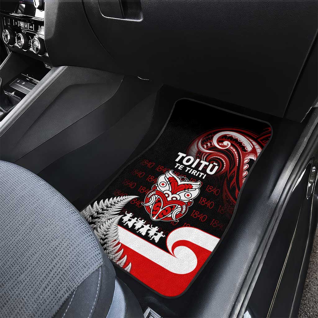 Aotearoa Toitu He Whakaputanga Car Mats Toitu Te Tiriti O Waitangi