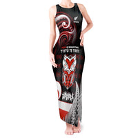 Aotearoa Toitu He Whakaputanga Tank Maxi Dress Toitu Te Tiriti O Waitangi