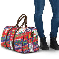 Wallis And Futuna Christmas Travel Bag Festive Beach Vibes - Polynesian Pride
