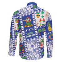 Northern Mariana Islands Christmas Family Matching Off Shoulder Maxi Dress and Hawaiian Shirt Festive Beach Vibes - Polynesian Pride