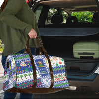 Northern Mariana Islands Christmas Travel Bag Festive Beach Vibes - Polynesian Pride