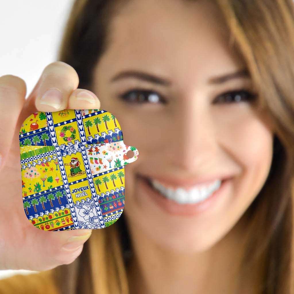 New Caledonia Christmas AirPods Case Festive Beach Vibes - Polynesian Pride
