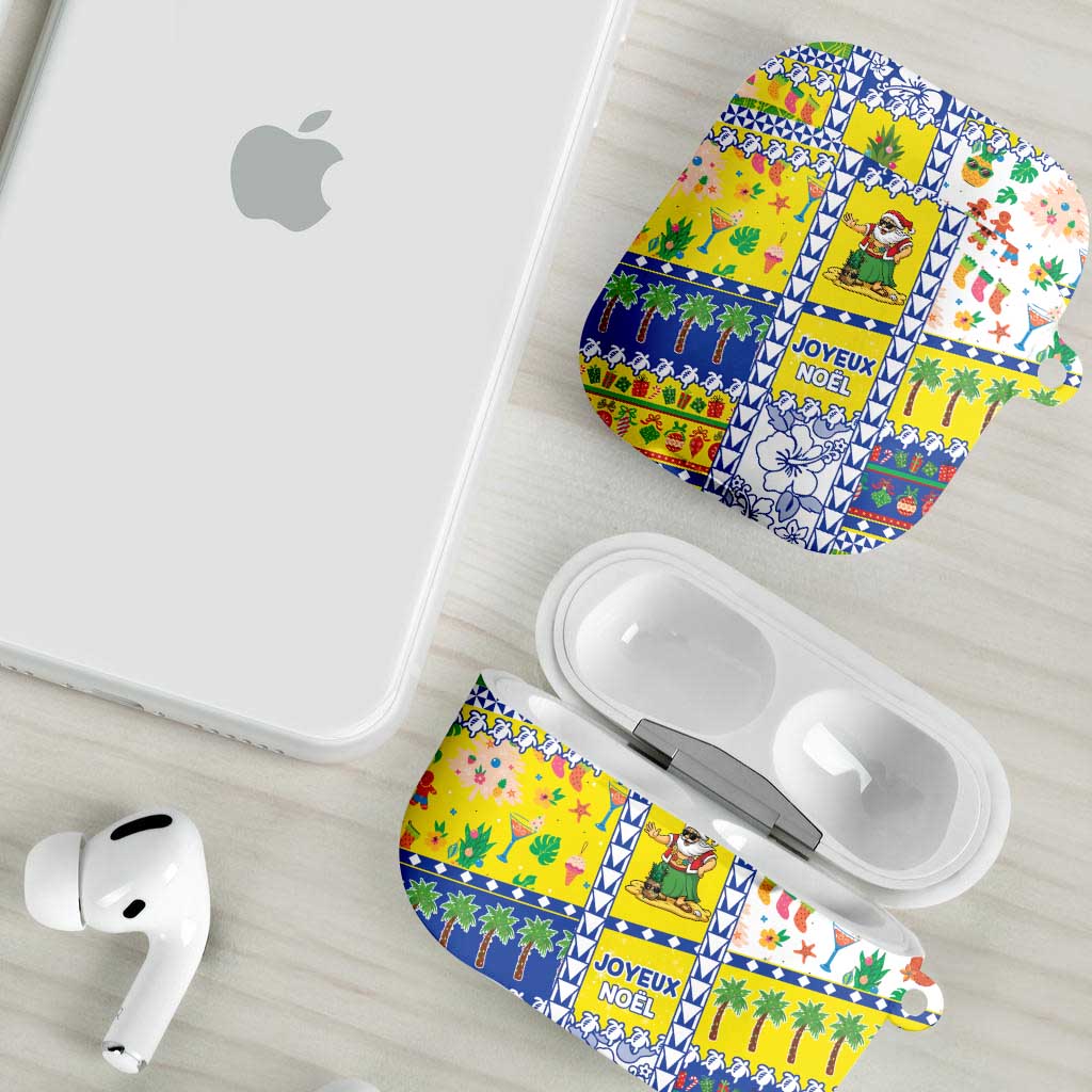 New Caledonia Christmas AirPods Case Festive Beach Vibes - Polynesian Pride