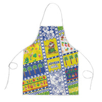 New Caledonia Christmas Apron Festive Beach Vibes - Polynesian Pride