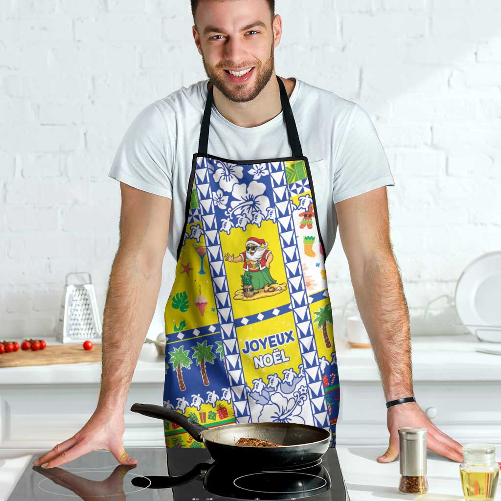 New Caledonia Christmas Apron Festive Beach Vibes - Polynesian Pride