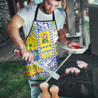 New Caledonia Christmas Apron Festive Beach Vibes - Polynesian Pride