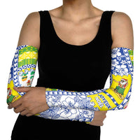 New Caledonia Christmas Arm Sleeves Festive Beach Vibes - Polynesian Pride