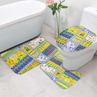 New Caledonia Christmas Bathroom Set Festive Beach Vibes - Polynesian Pride
