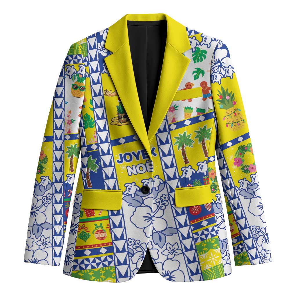 New Caledonia Christmas Blazer Festive Beach Vibes - Polynesian Pride