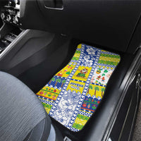 New Caledonia Christmas Car Mats Festive Beach Vibes - Polynesian Pride