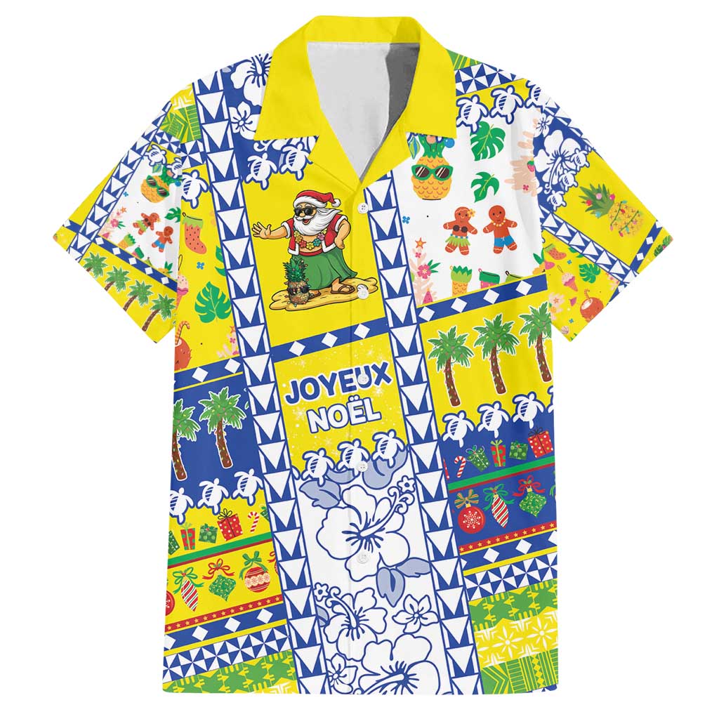 New Caledonia Christmas Family Matching Summer Maxi Dress and Hawaiian Shirt Festive Beach Vibes - Polynesian Pride