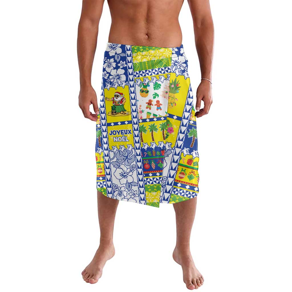 New Caledonia Christmas Lavalava Festive Beach Vibes - Polynesian Pride