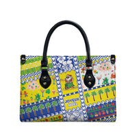 New Caledonia Christmas Leather Bag Festive Beach Vibes - Polynesian Pride