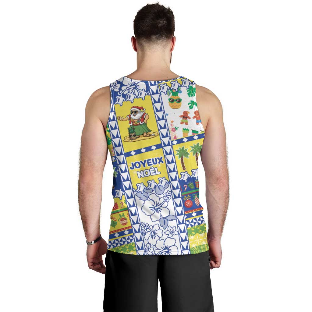 New Caledonia Christmas Men Tank Top Festive Beach Vibes - Polynesian Pride
