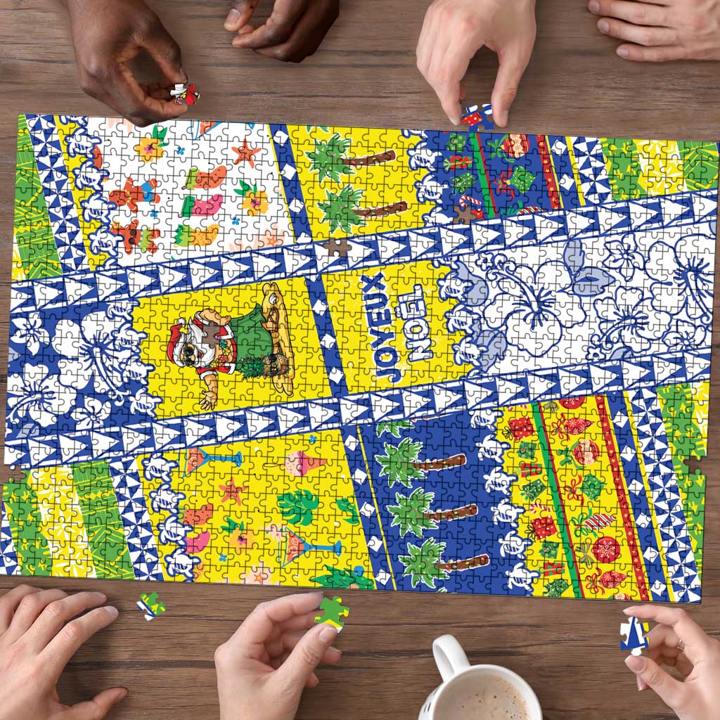 New Caledonia Christmas Puzzle Festive Beach Vibes - Polynesian Pride