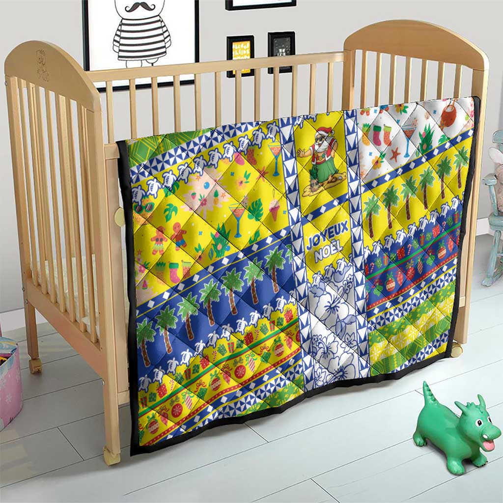 New Caledonia Christmas Quilt Festive Beach Vibes - Polynesian Pride