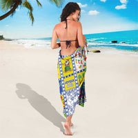 New Caledonia Christmas Sarong Festive Beach Vibes - Polynesian Pride