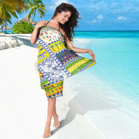 New Caledonia Christmas Sarong Festive Beach Vibes - Polynesian Pride