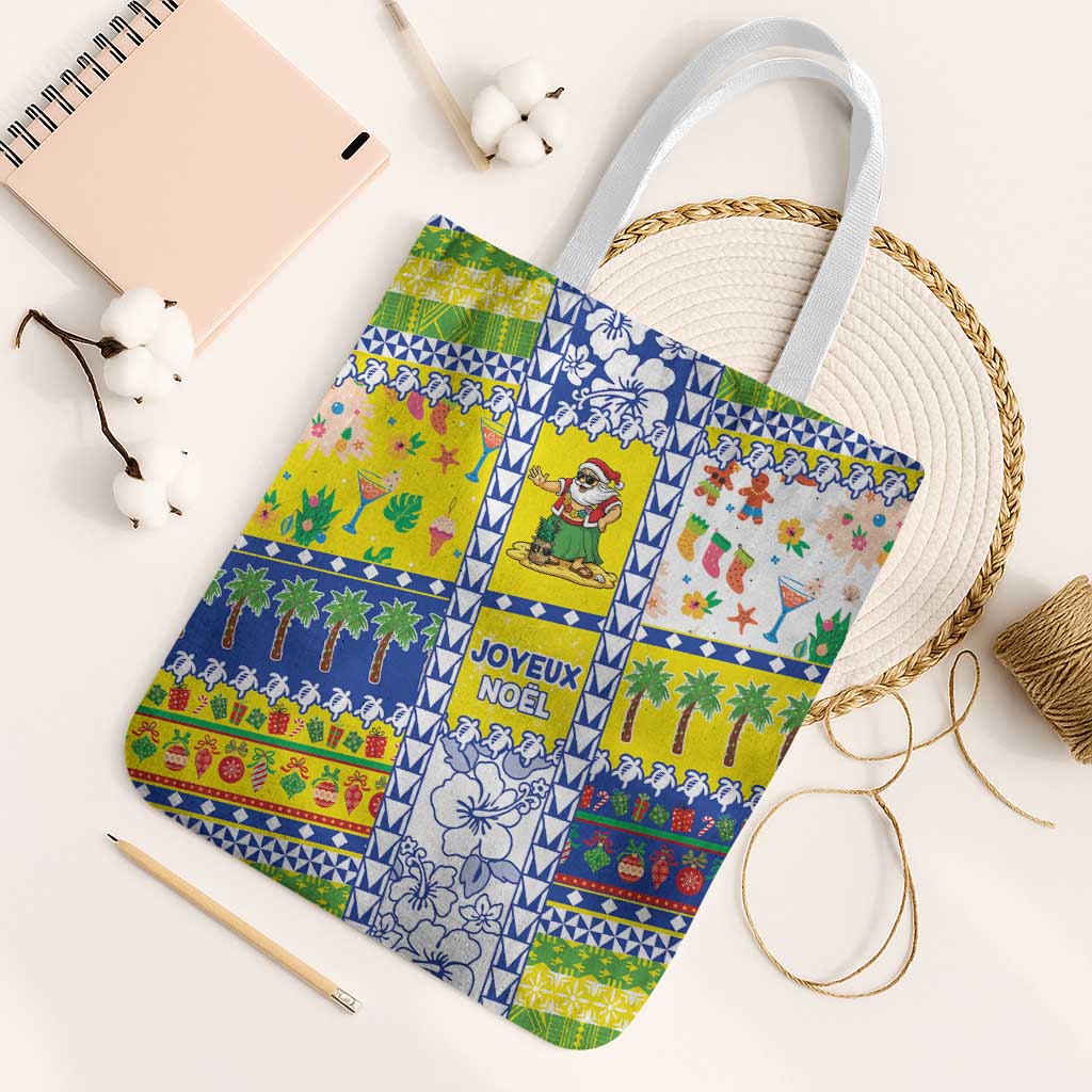 New Caledonia Christmas Tote Bag Festive Beach Vibes - Polynesian Pride