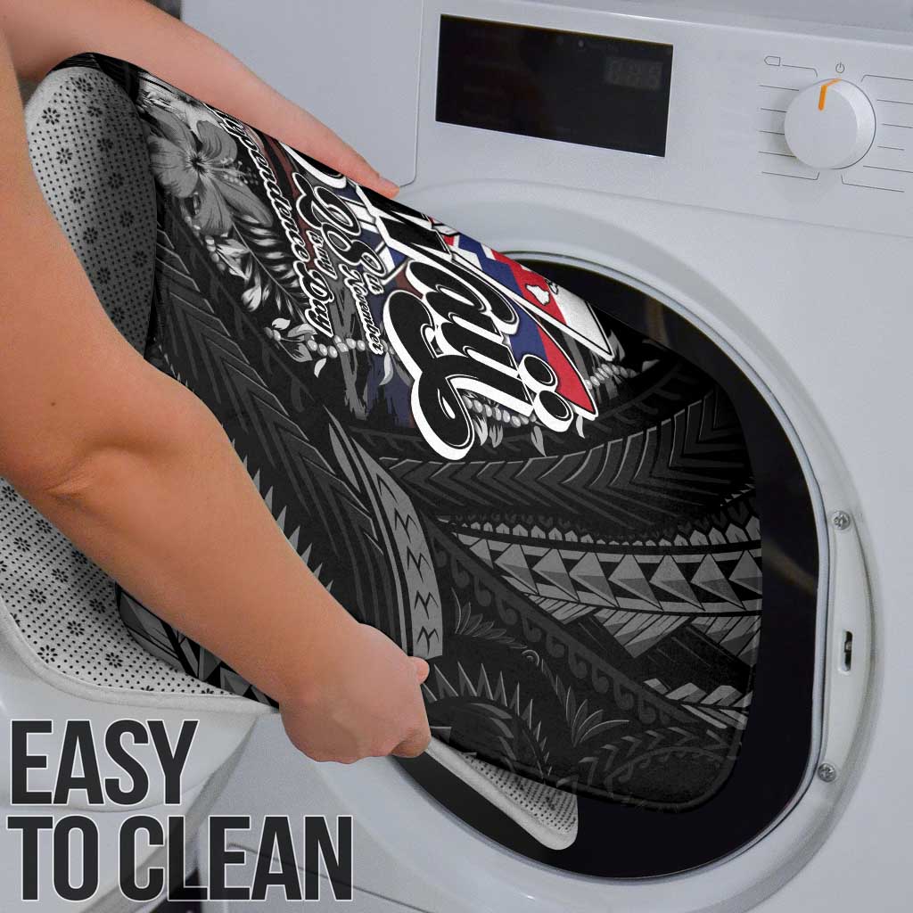 Hawaii November 28th Bathroom Set Kanaka Maoli Tribal Pattern - Polynesian Pride