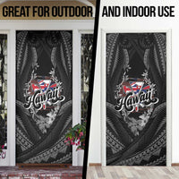 Hawaii November 28th Door Cover Kanaka Maoli Tribal Pattern - Polynesian Pride
