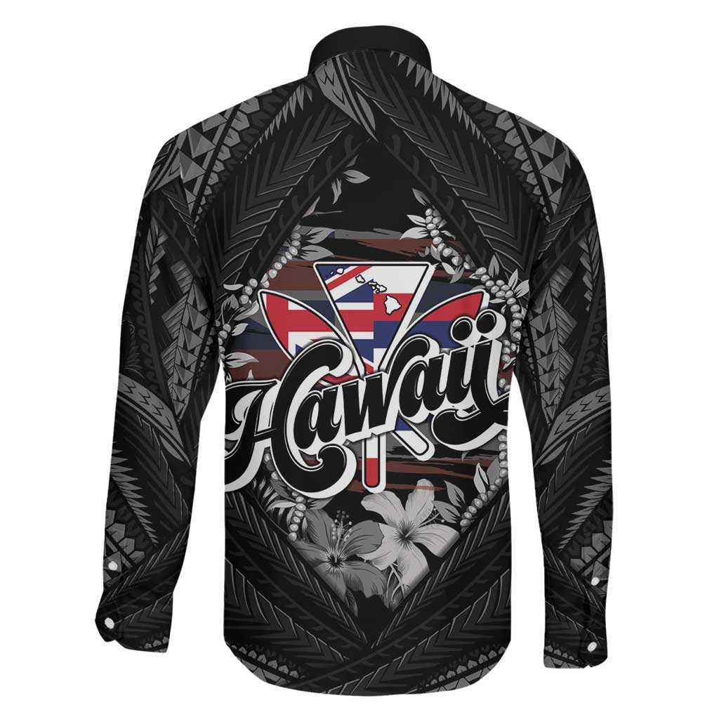 Hawaii November 28th Family Matching Long Sleeve Bodycon Dress and Hawaiian Shirt Kanaka Maoli Tribal Pattern - Polynesian Pride
