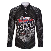 Hawaii November 28th Family Matching Tank Maxi Dress and Hawaiian Shirt Kanaka Maoli Tribal Pattern - Polynesian Pride