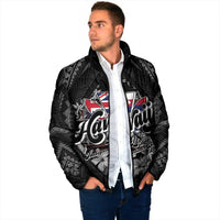 Hawaii November 28th Padded Jacket Kanaka Maoli Tribal Pattern - Polynesian Pride